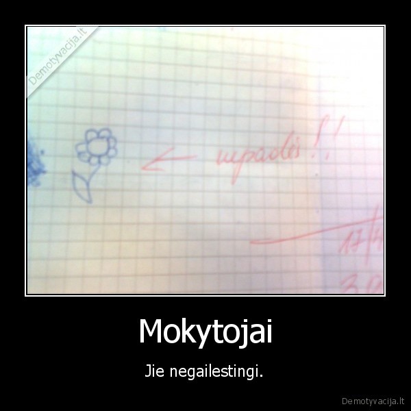 Mokytojai