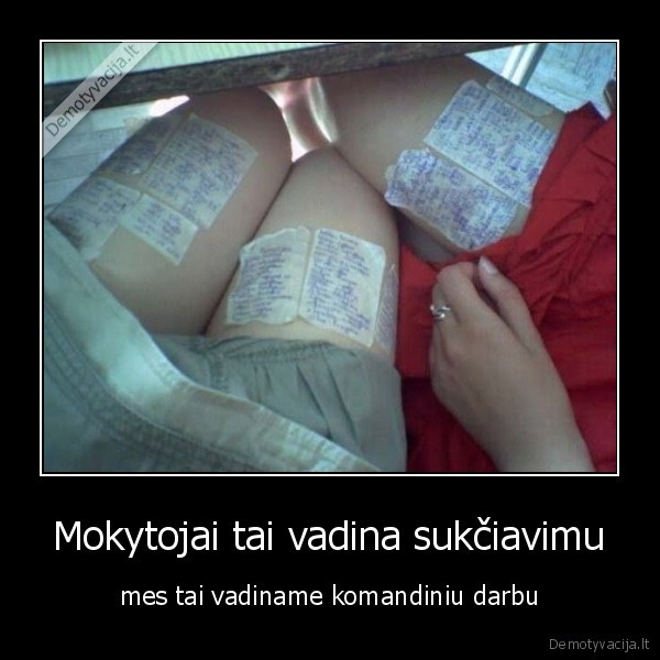 Mokytojai tai vadina sukčiavimu