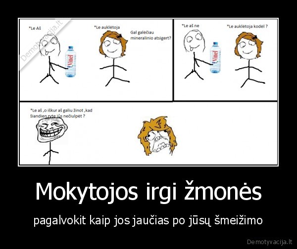 Mokytojos irgi žmonės