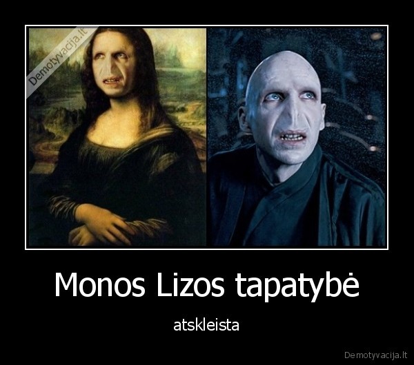 Monos Lizos tapatybė