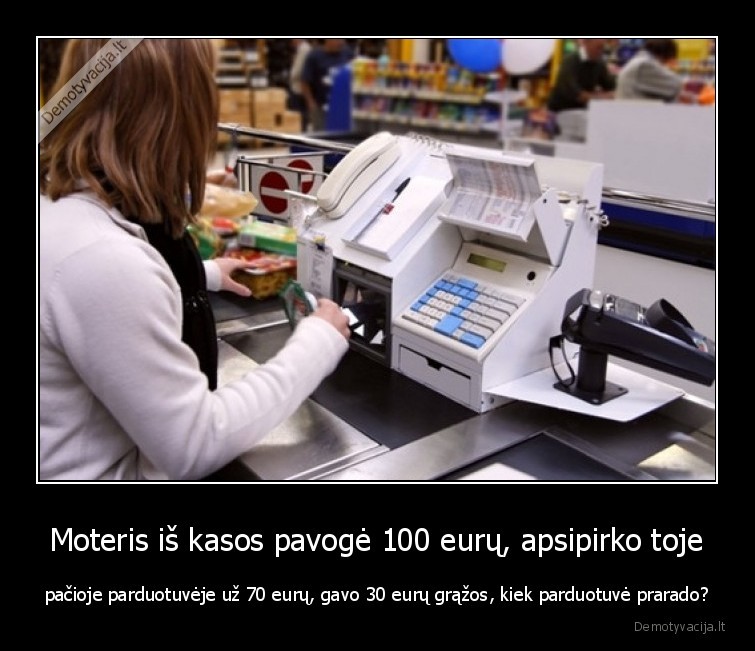 misle,kasa,pinigai,logika