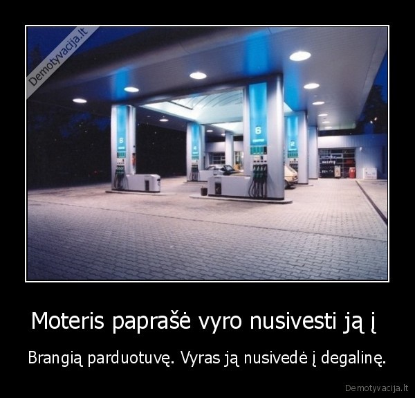 Moteris paprašė vyro nusivesti ją į 