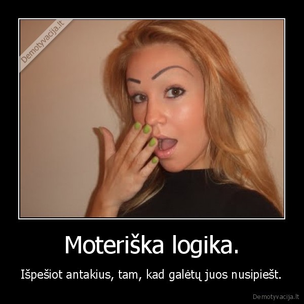 moterys,nupies, antakiai