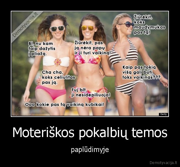 moterys,pliazas,kalbeti