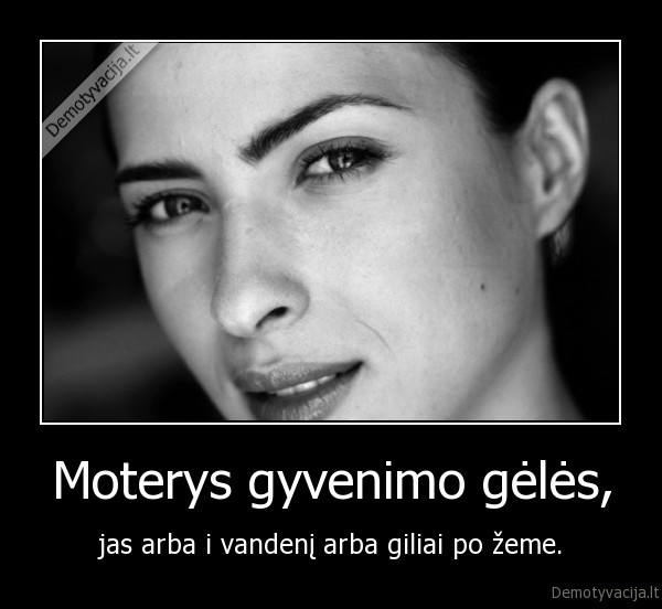 Moterys gyvenimo gėlės,