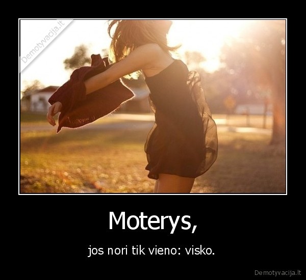 Moterys,