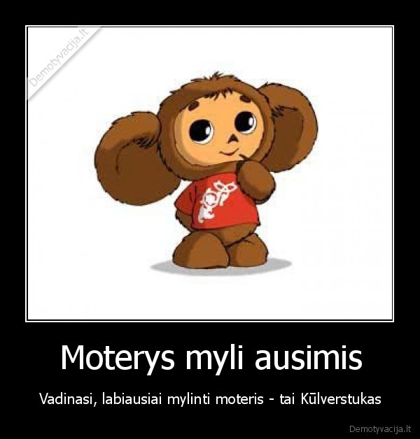 Moterys myli ausimis