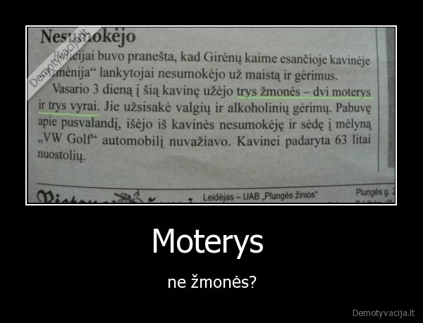 Moterys 