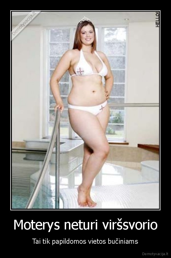 Moterys neturi viršsvorio