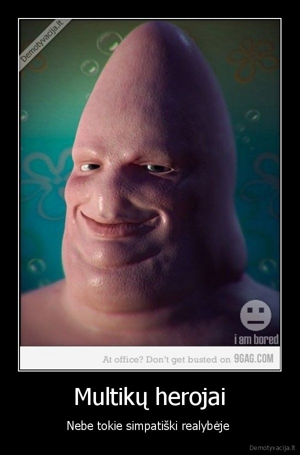 patrikas, kempiniukas, baisus, storas, negrazus, riebalas