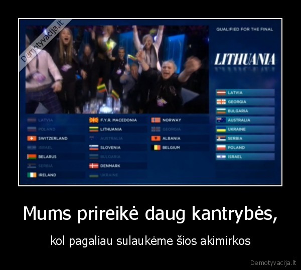 lietuva,eurovizija,nervai
