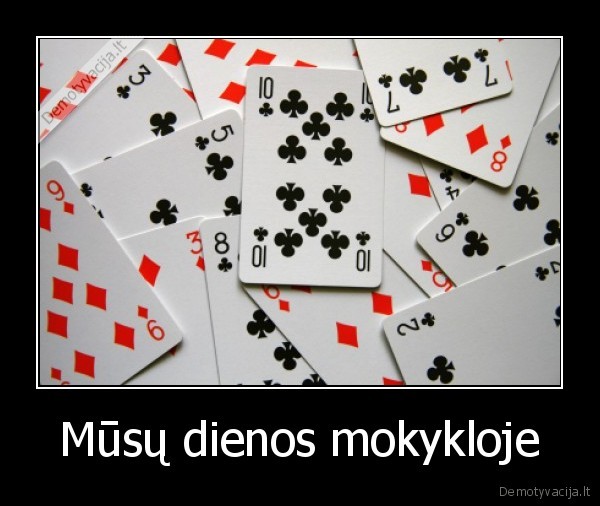 kortos,mokykla,dienos