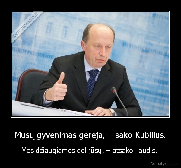 kubilius,zmones,lietuva