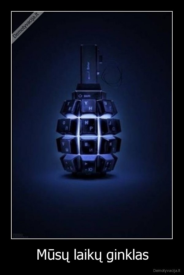 musu, laiku, ginklas,granata,klavisai