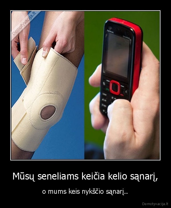 seneliai,telefonas,nykstys