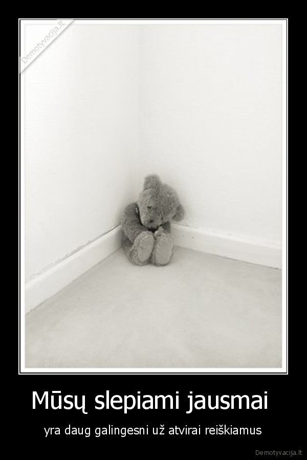 Mūsų slepiami jausmai 