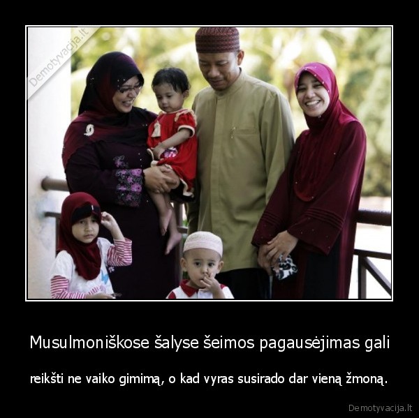 musulmonas,islamas,seima,zmona