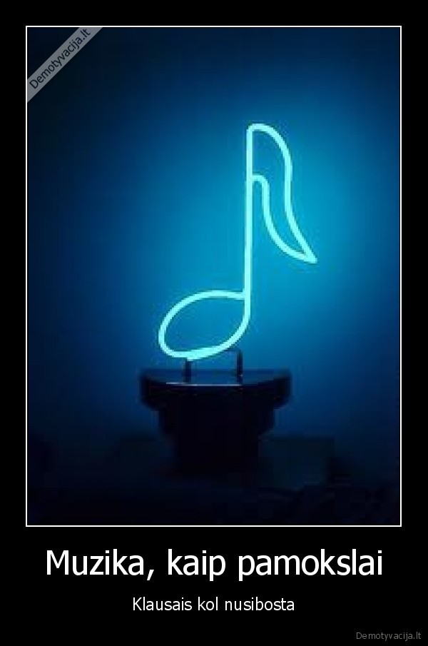 Muzika, kaip pamokslai