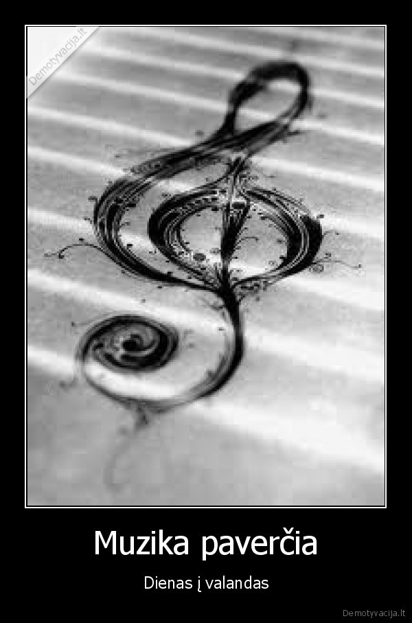 Muzika paverčia