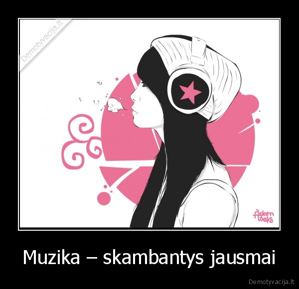 Muzika – skambantys jausmai