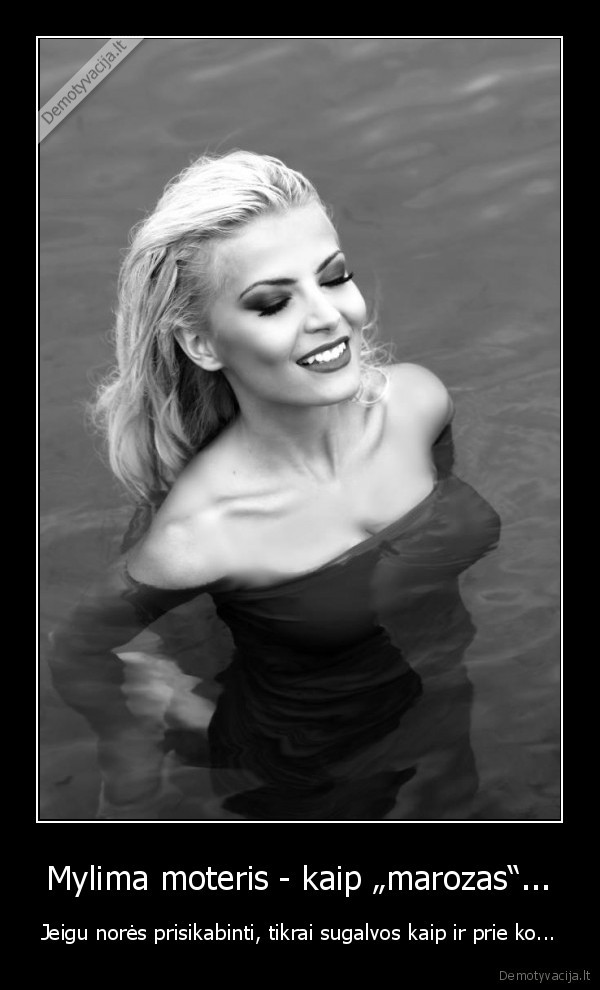 mylimoji,mylima, moteris,marozas,priekabi, moteris