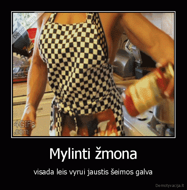 Mylinti žmona