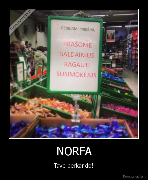 norfa,saldainiu, skyrius,saldumynai