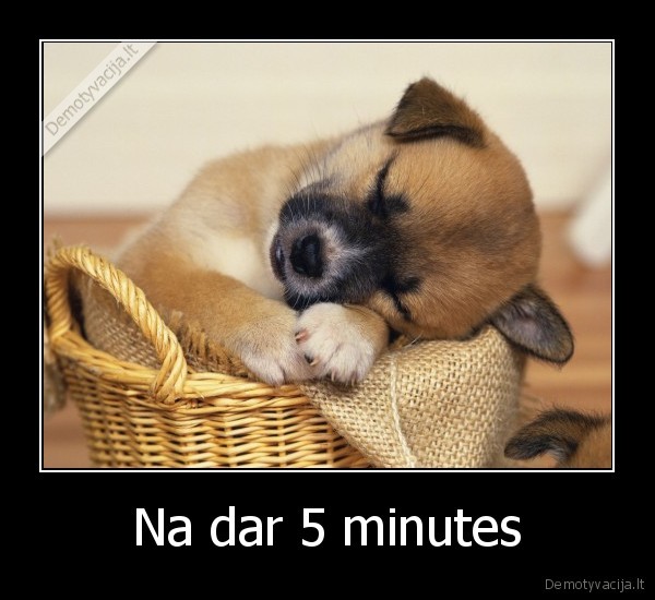 Na dar 5 minutes