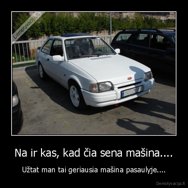 ford, escort, rulz, ir, dejau, ka, galvoja, kiti