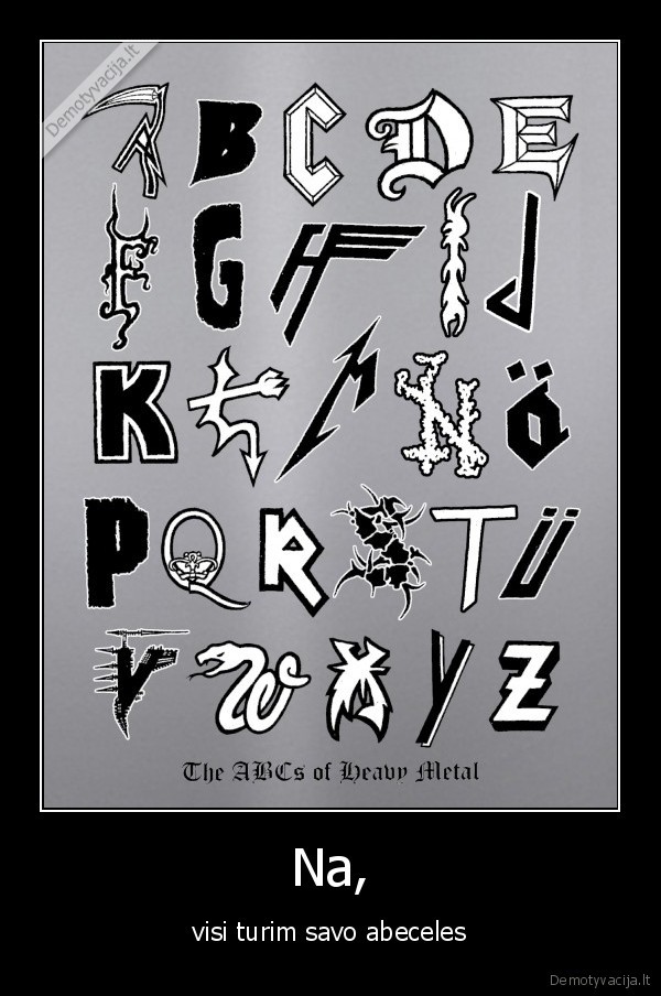 heavy, metal, abc, abecele
