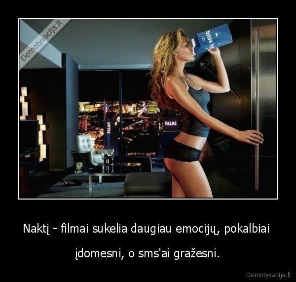 Naktį - filmai sukelia daugiau emocijų, pokalbiai 