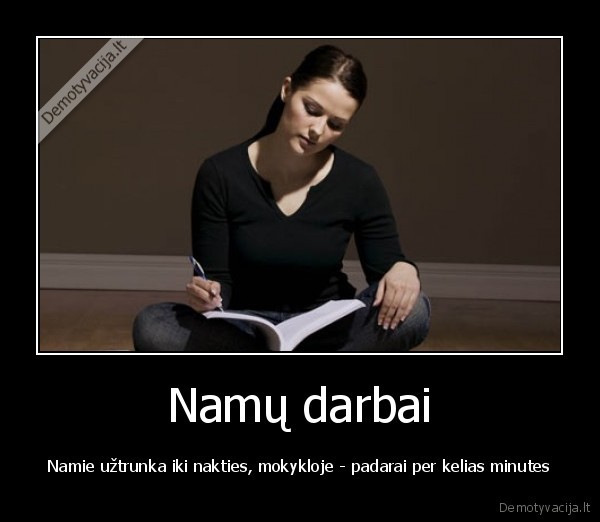 Namų darbai