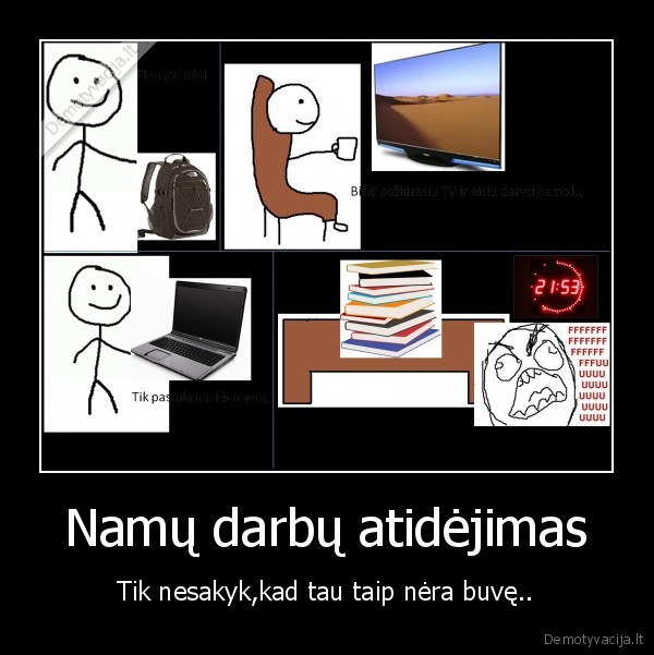 sudini, namu, darbai