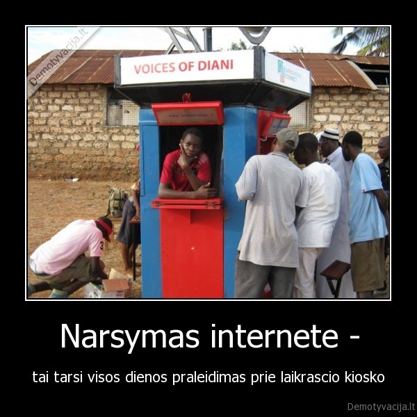 Narsymas internete -