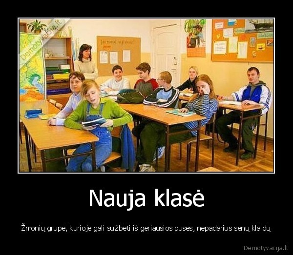 nauja,klase,nauja, klase