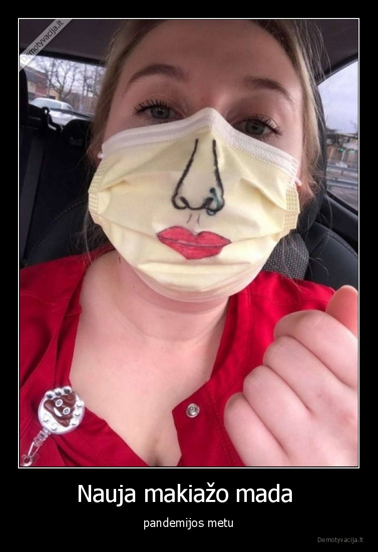 pandemija,makiazas,mada