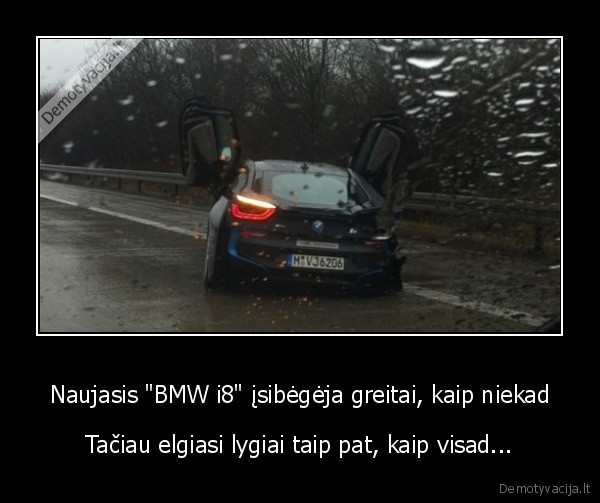 bmw, i8, avarija,bmw, avarija