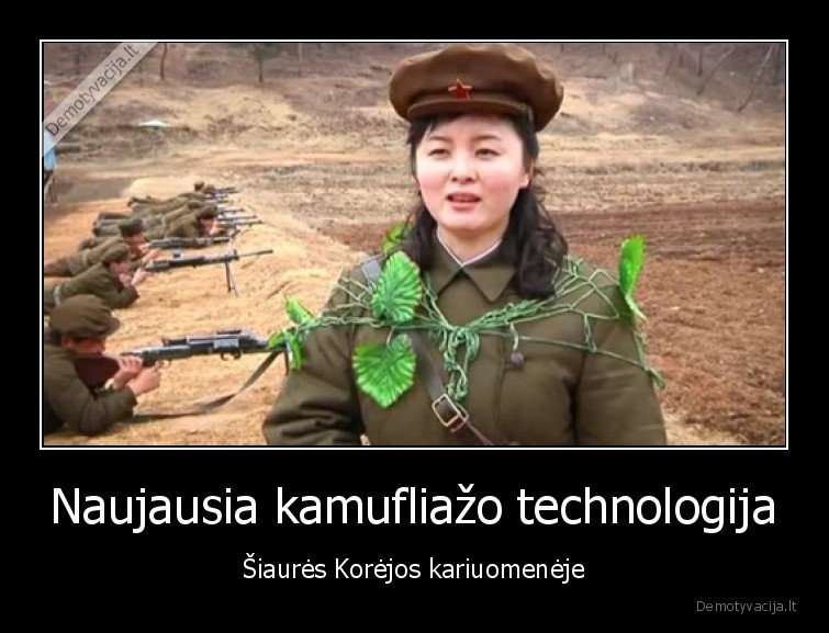 kamufliazas,technologijos,siaures, koreja,kariuomene