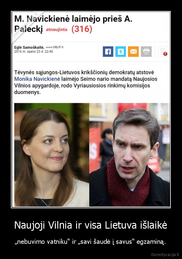 lietuva,rinkimai,monika, navickiene,algirdas, paleckis,vatnikas,konservatoria