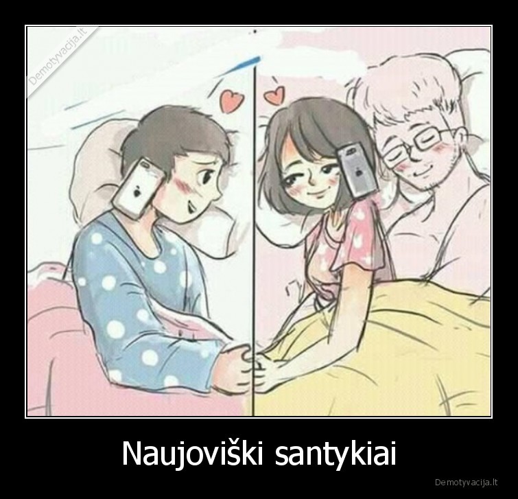 santykiai,naujoviski,telefonas,realybe
