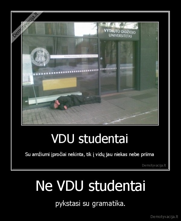 vdu, studentai, rock