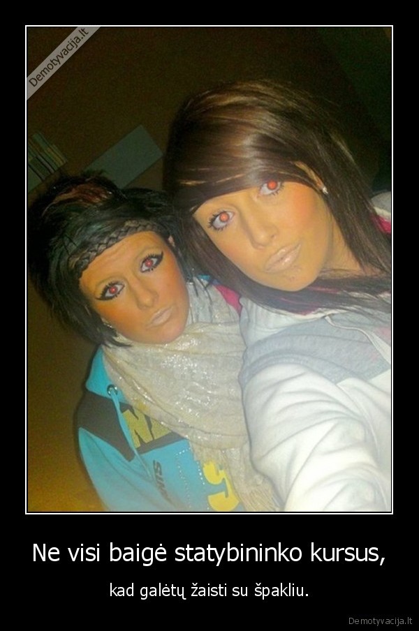 Ne visi baigė statybininko kursus,