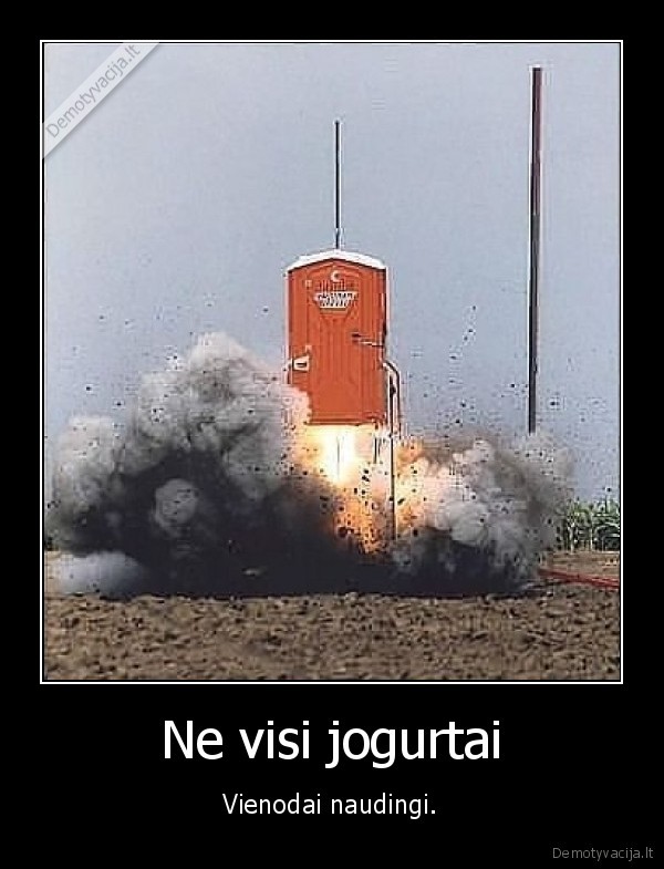 tualetas,jogurtas,naudinga