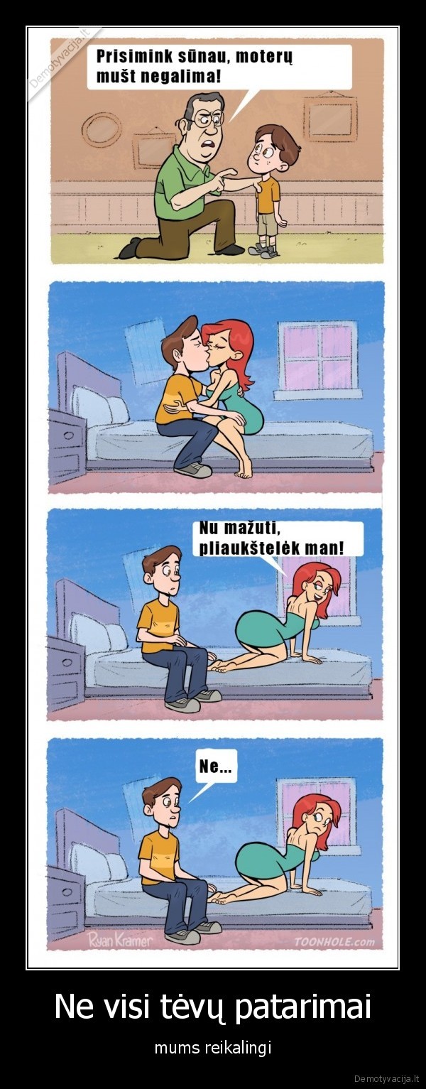 tevai,patarimai,pamokos