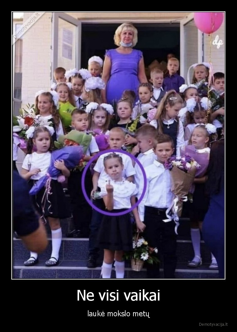 mokslo,metai,vaikai