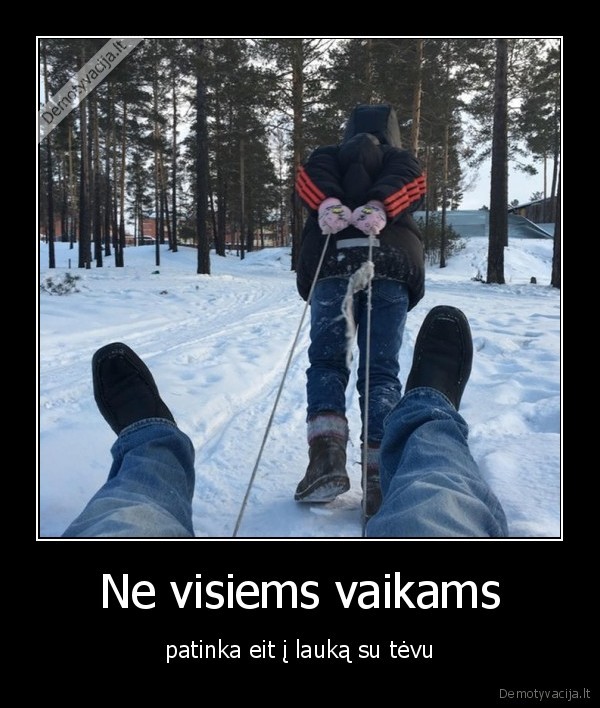 tevas,sunus,vaikas,rogutes,ziema