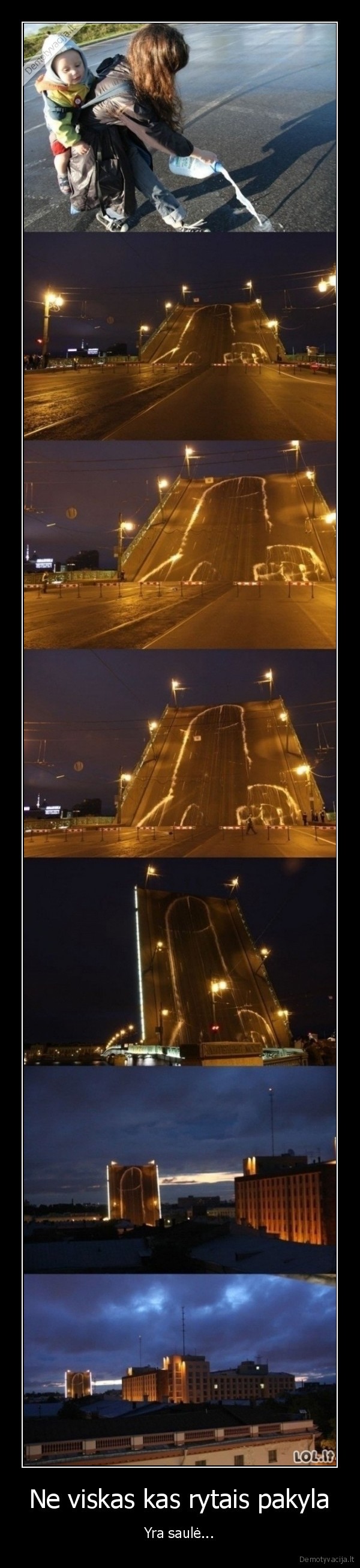 Ne viskas kas rytais pakyla