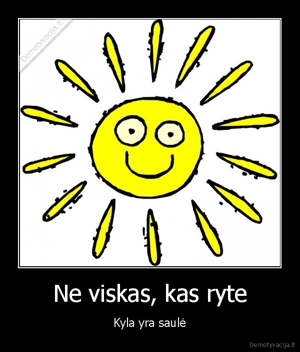 saule,rytas,kyla