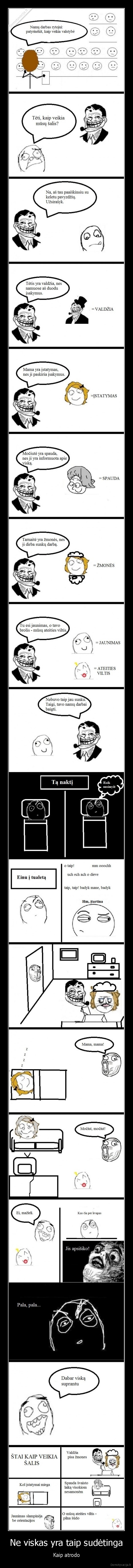 Ne viskas yra taip sudėtinga