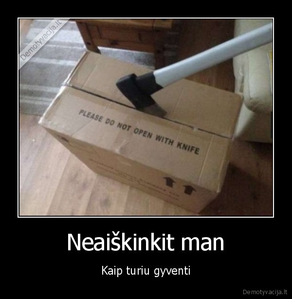 deze,siuntinys,kirvis